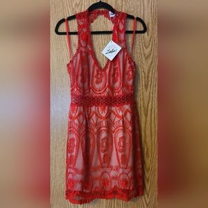 Red dress Selfie Leslie